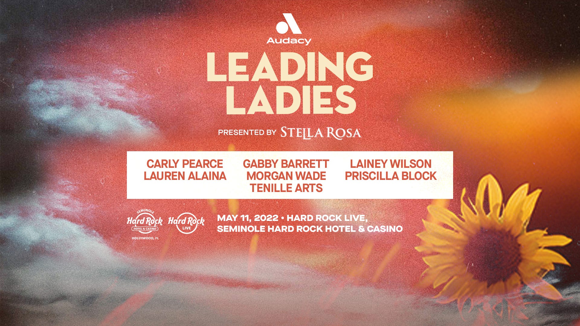 Audacy presents 'Leading Ladies' with Carly Pearce, Lainey Wilson, Gabby Barrett and more