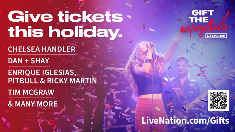 Live Nation Gift The Unforgettable