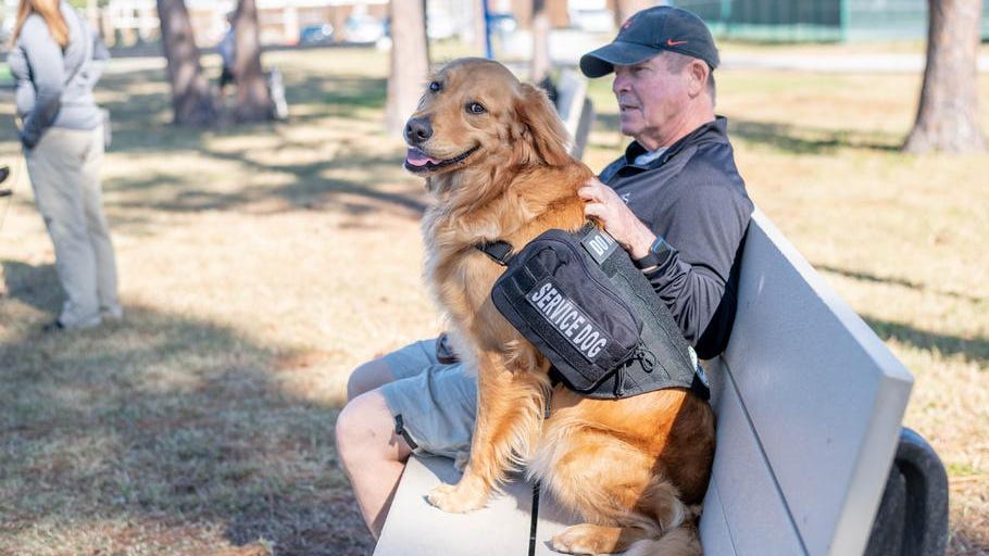 K9s For Warriors pairs its first Vietnam vet with service dog