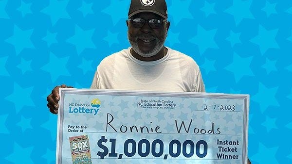 Marine, Navy veteran wins $1 million North Carolina Lottery