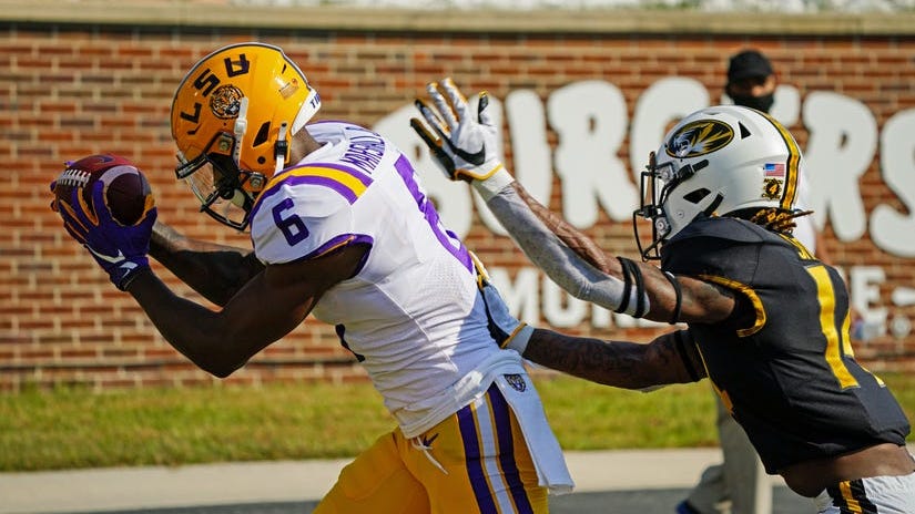 Photos: LSU at Missouri