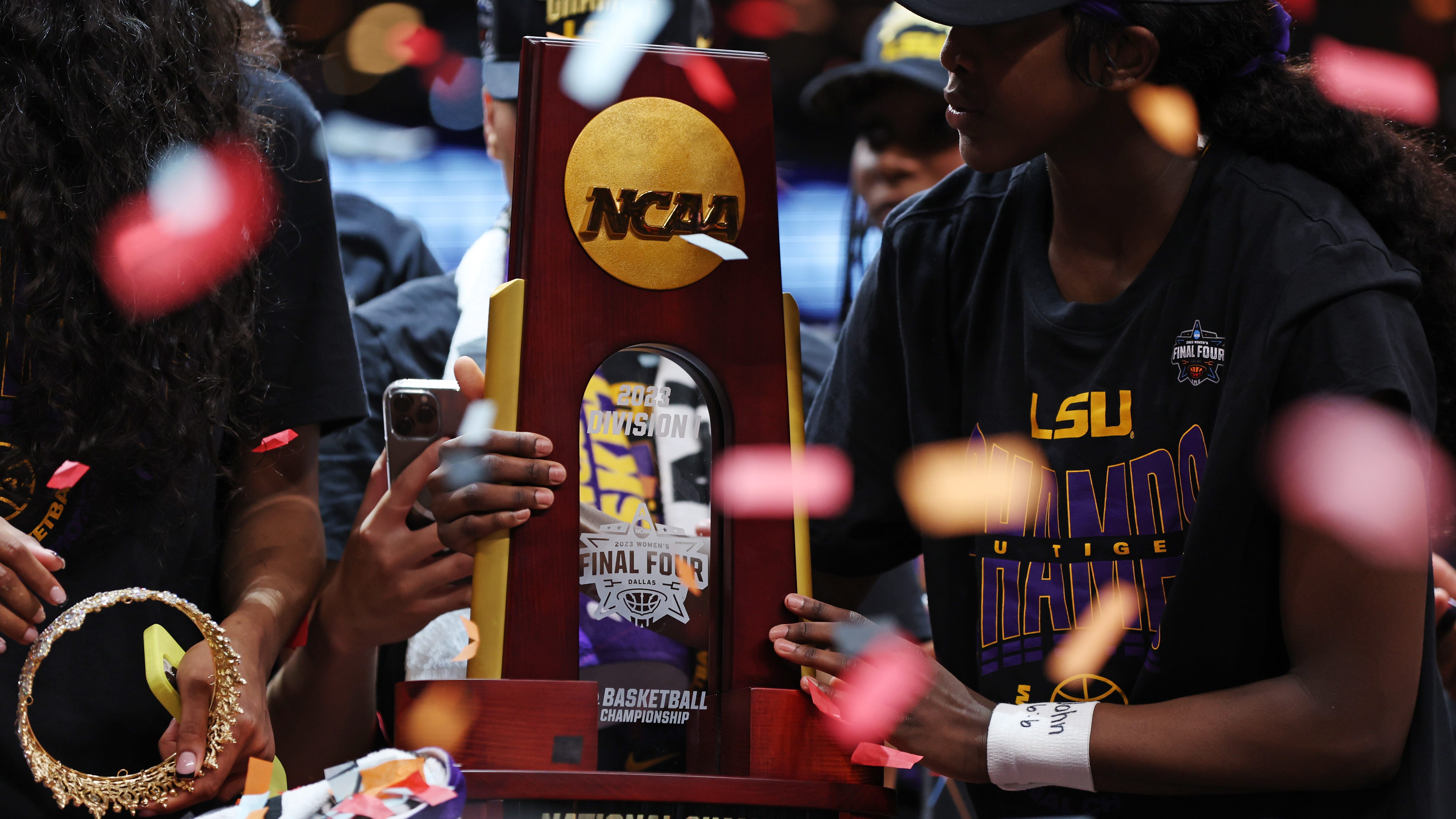 UPDATE: First Lady walks back talk of inviting both LSU, Iowa to White House