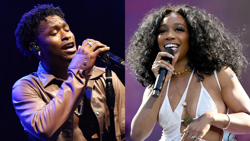 Lucky Daye and SZA