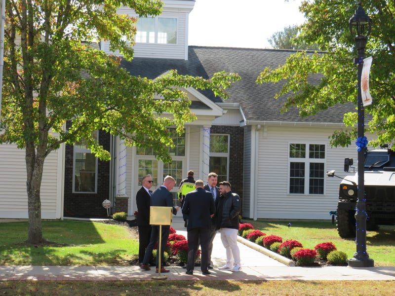 The Lyceum in Terryville, site of the wake for Bristol Police Officer Alex Hamzy, 10/19/22