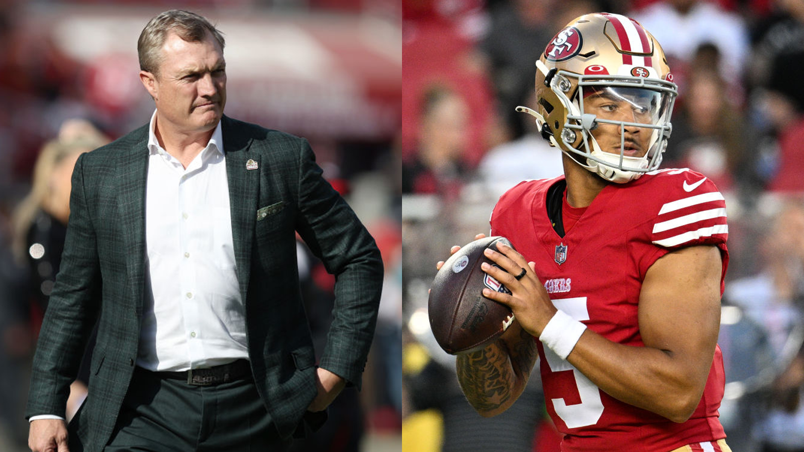 John Lynch on Trey Lance trade: 'We took a shot and it didn’t work out'