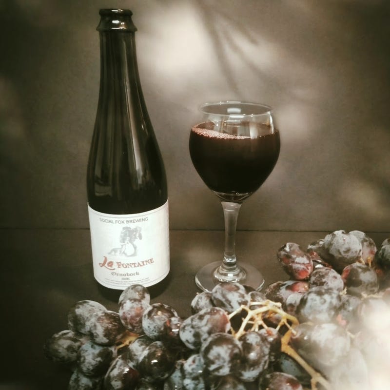 La Fontaine Oenobeer from Social Fox Brewing