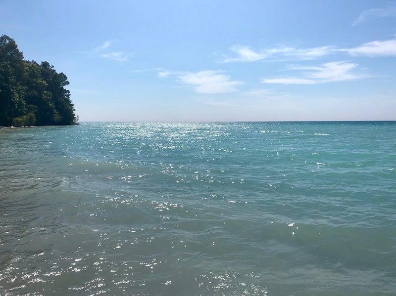 Lake Michigan shoreline