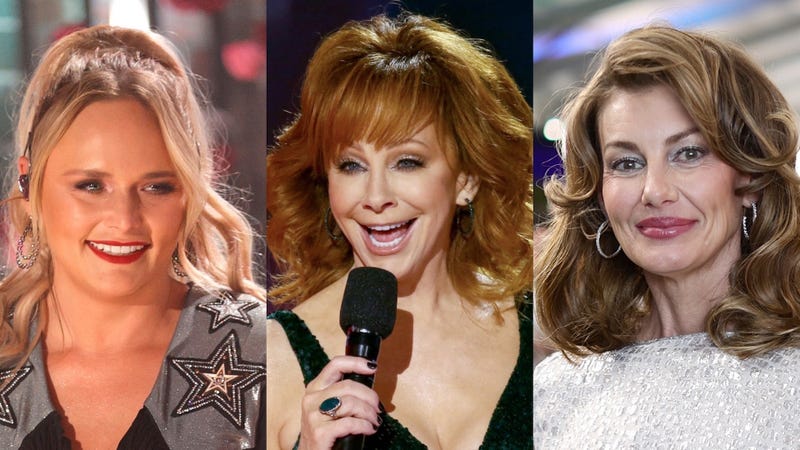 Miranda Lambert, Reba McEntire, Faith Hill 