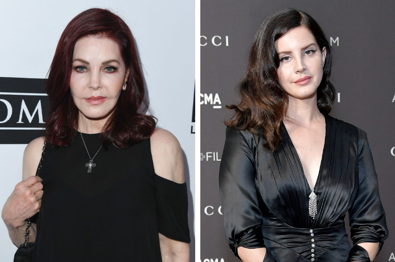 Priscilla Presley and Lana Del Rey 