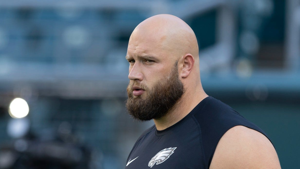 Lane Johnson explains the 'personal matter' that kept him from playing three Eagles games