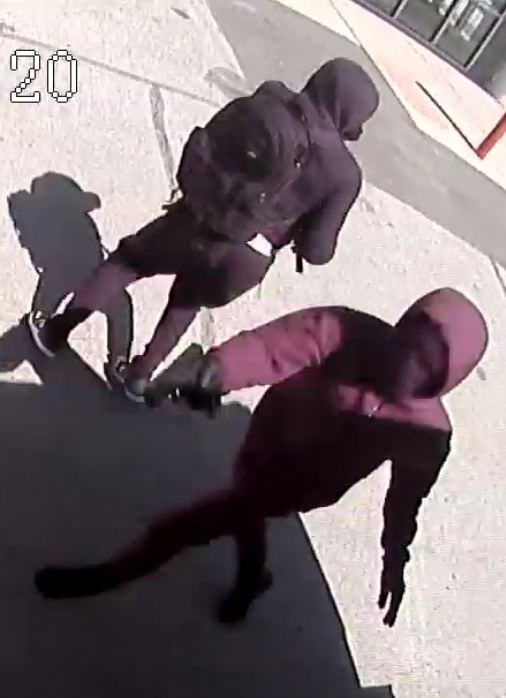 suspects with guns