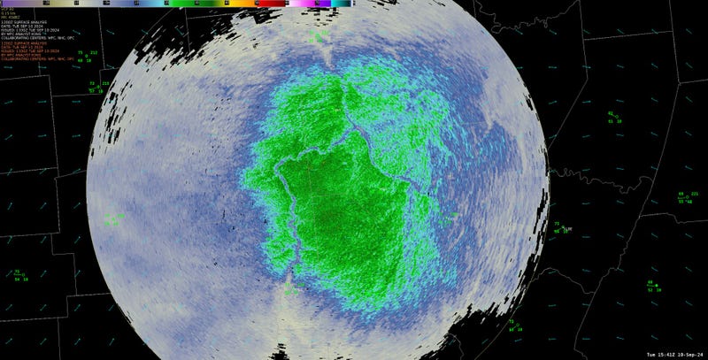 Spotted lanternflies pop up on National Weather Service Radar