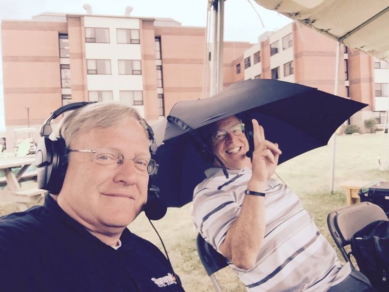 Larry and John at Steelers Training Camp