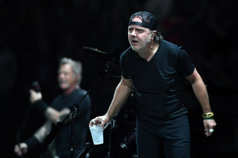 Lars Ulrich of Metallica 