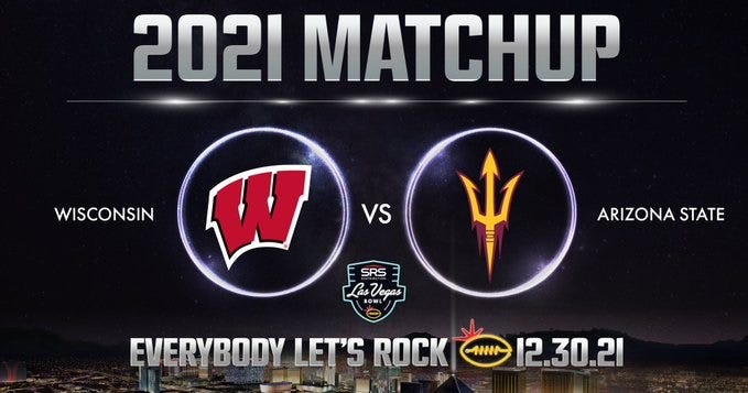 Matchup for the 2021 SRS Distribution Las Vegas Bowl