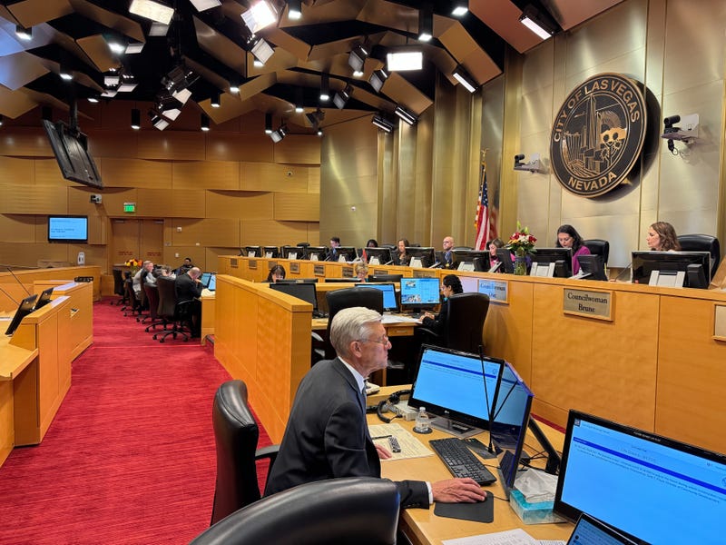 The Las Vegas City Council meets to discuss business