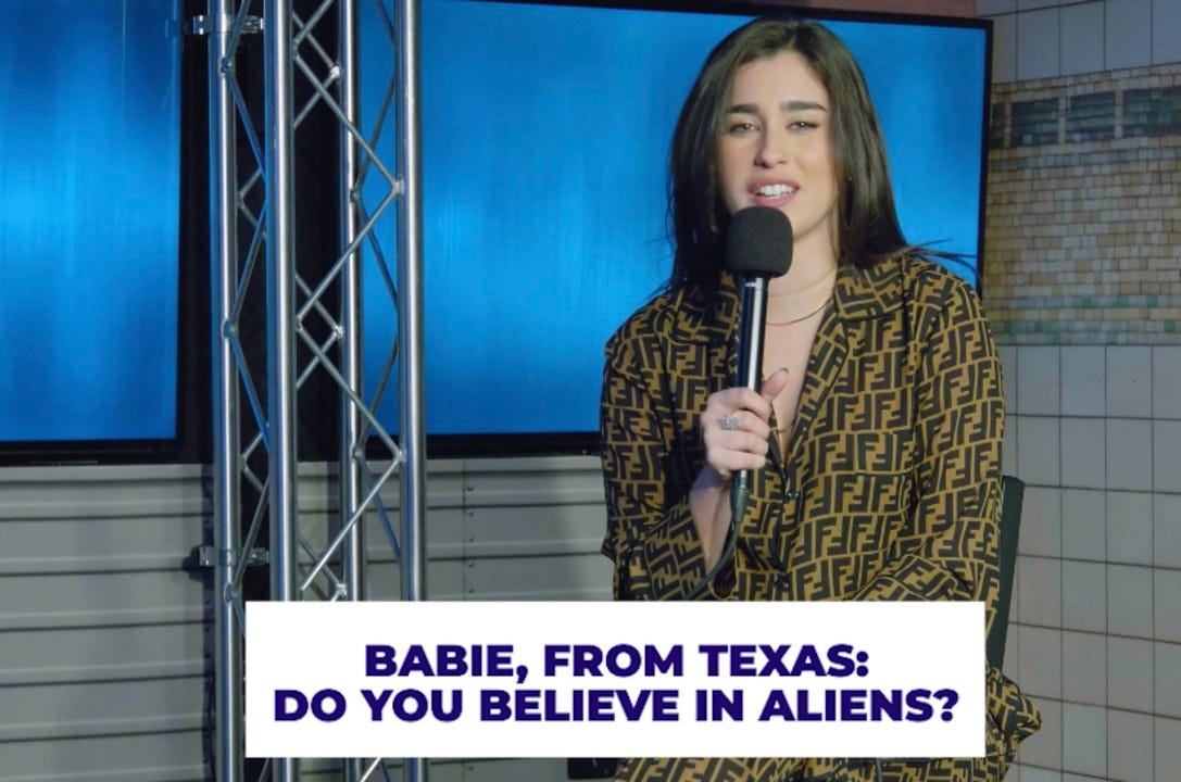 Lauren Jauregui Answers Fan Question, Says Aliens Have to be Real