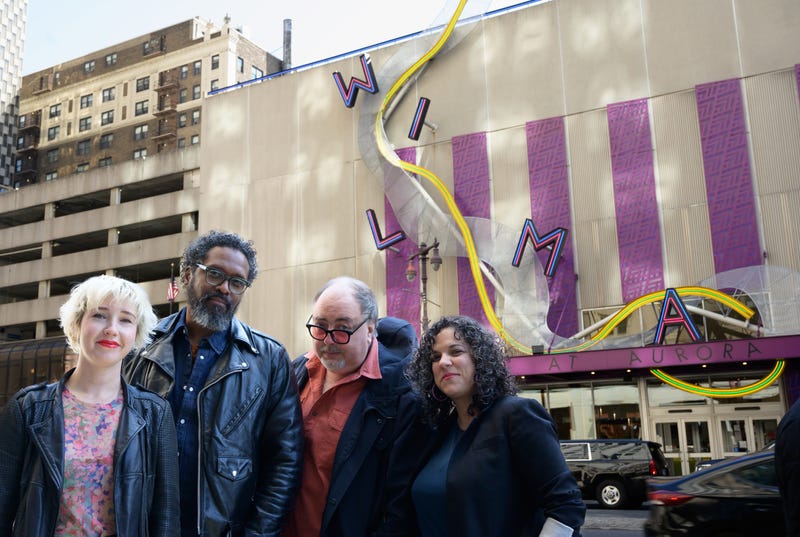 The Wilma’s leadership team: Co-Artistic Directors Morgan Green, Lindsay Smiling, and Yury Urnov, and Managing Director Leigh Goldenberg. 