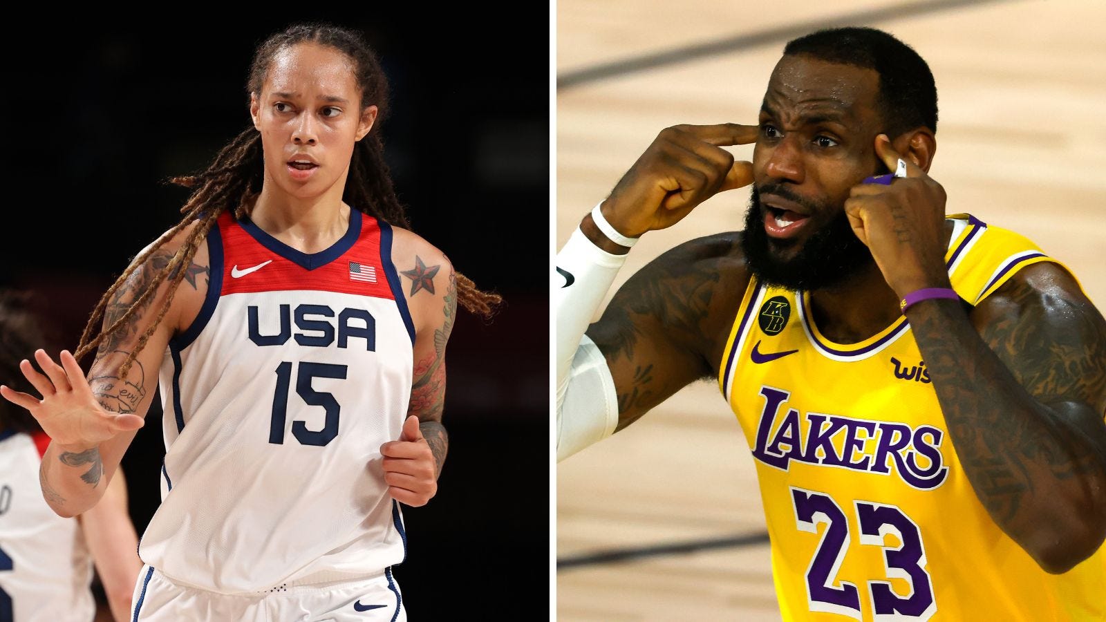 LeBron critical on his show of US efforts to get Griner home