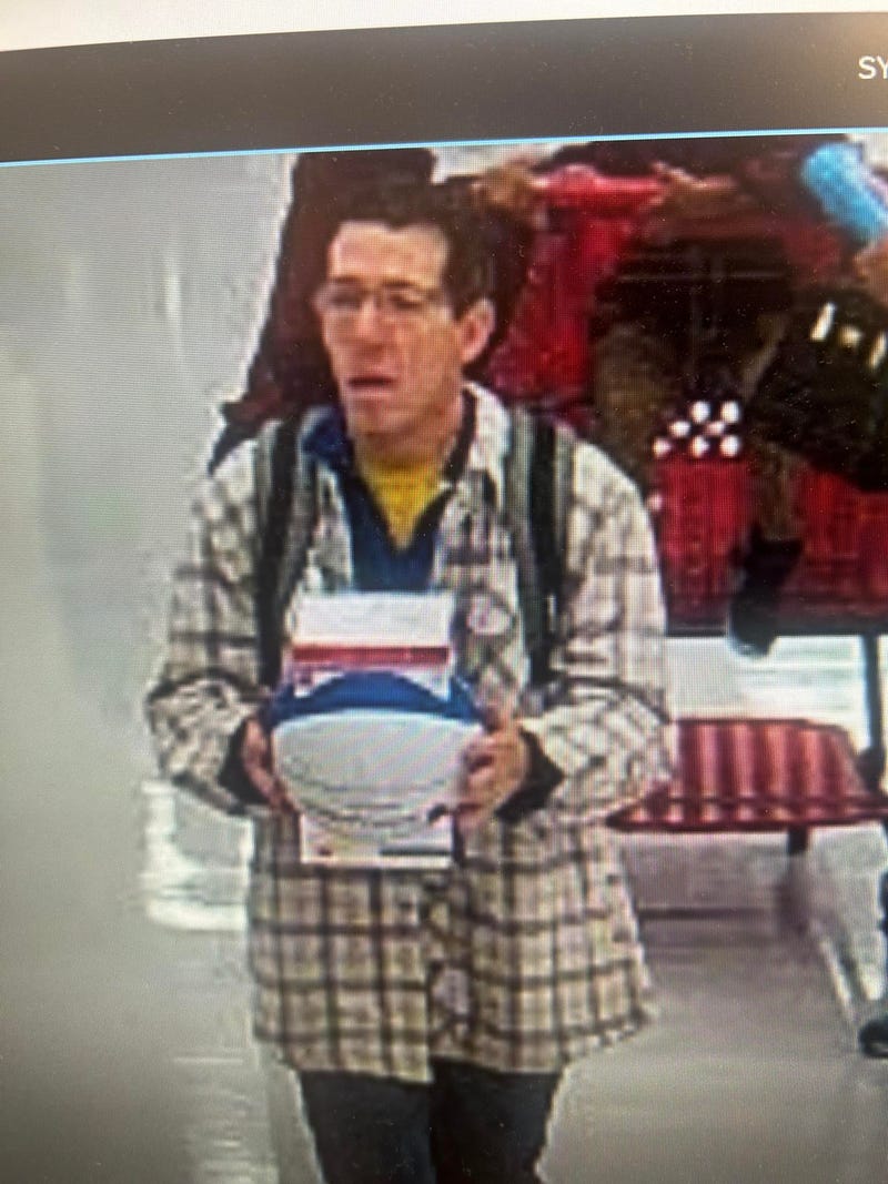 Lego thief caught on camera