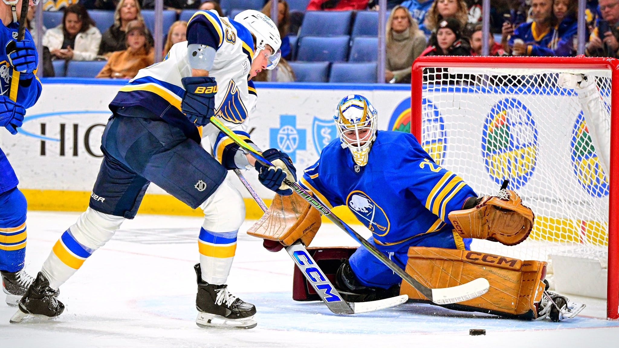 Devon Levi sent to Amerks to get playing time