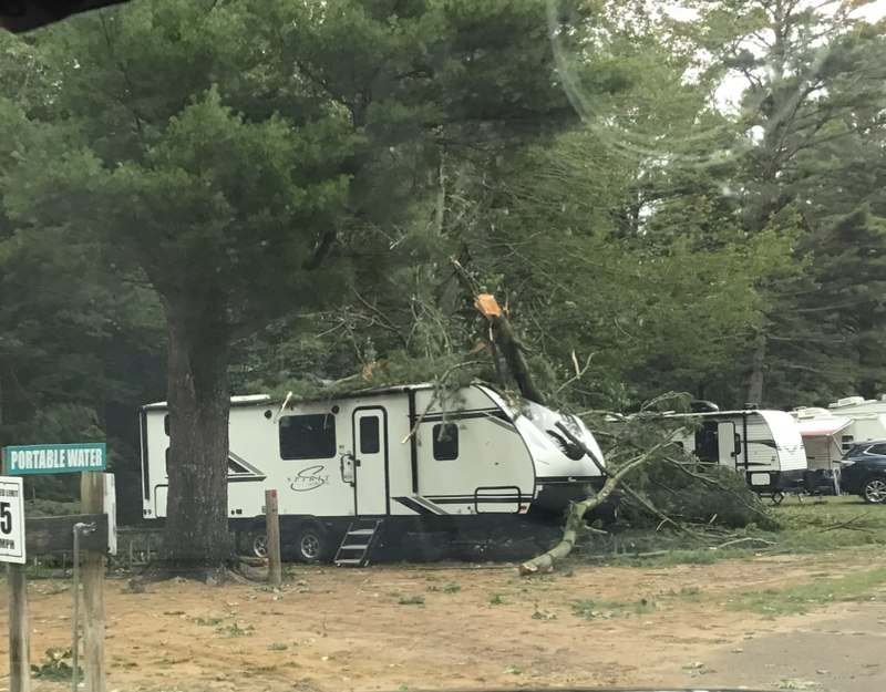 The National Weather Service confirmed a tornado did cause damage in Sanilac County during yet another bout of severe weather on Friday afternoon.