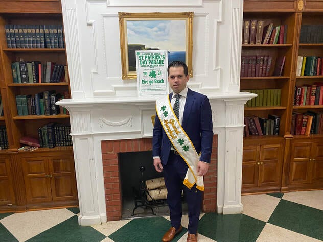 2024 Buffalo St. Patrick's Day Parade Grand Marshal Liam Knott