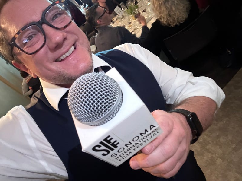 Liam Mayclem attending the Sonoma International Film Festival.