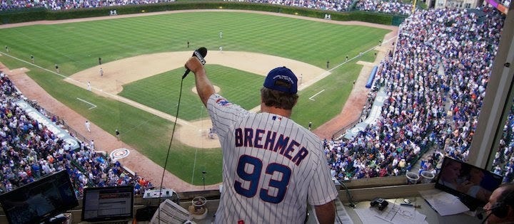 Lin's Binge & Lin Brehmer Day At The Cubs