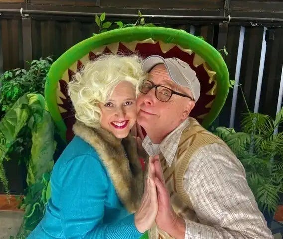 Powerhouse vocalist Patricia Lacy Aiken is voice of iconic Audrey II in Little Shop of Horrors at Gremlin Theatre 55 Feb. 20-22.