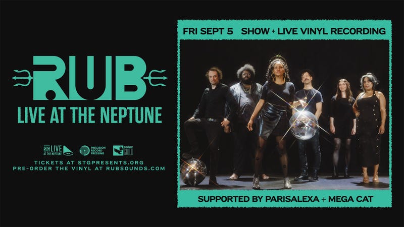 RUB: Live At The Neptune Vinyl Recording