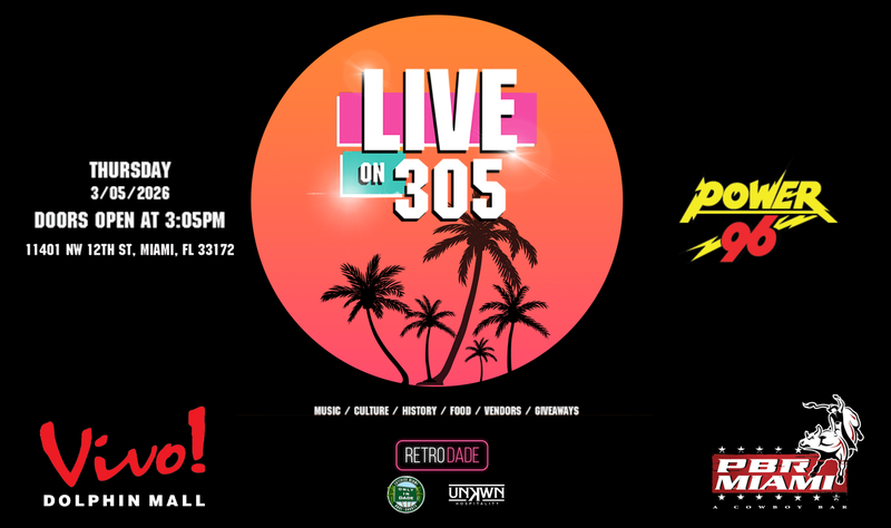 Graphic for LIVE ON 305