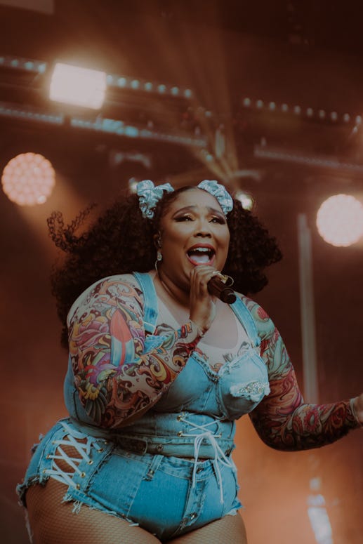 Lizzo performs at 'Made In America.'