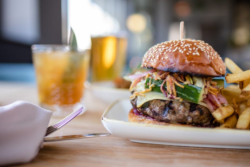 Food and drinks at Lola's Garden, which is participating in Ardmore Restaurant Week.