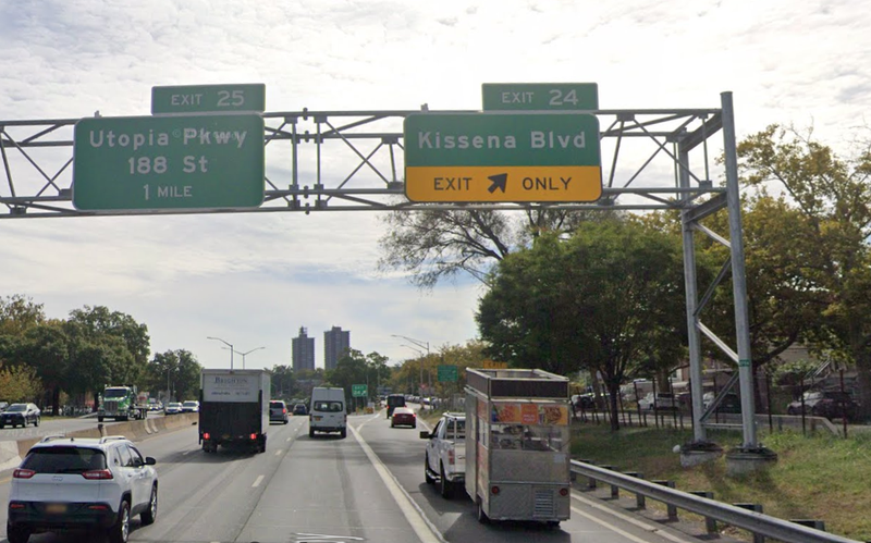 A 32-year-old woman jumped from a moving Uber on the Long Island Expressway in Queens early Saturday morning and was struck by at least one passing car, killing her. Police are investigating.
