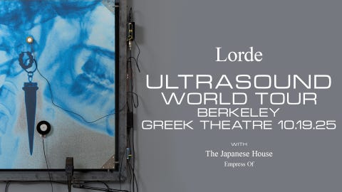 Lorde - Ultrasound World Tour