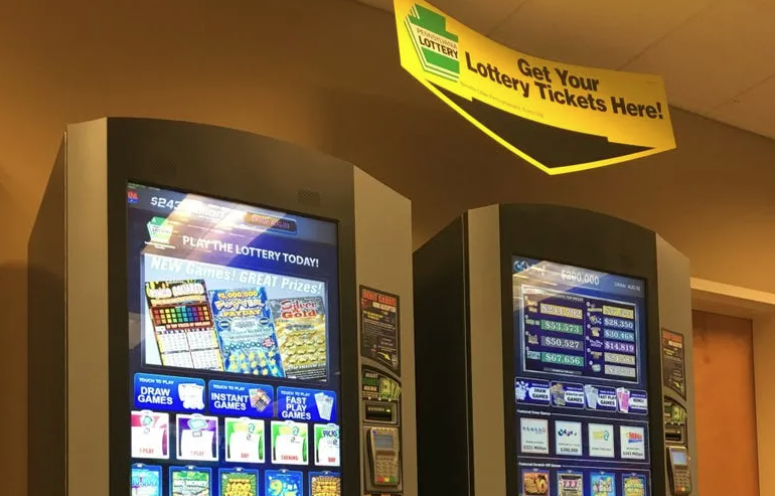 PA Lottery machine