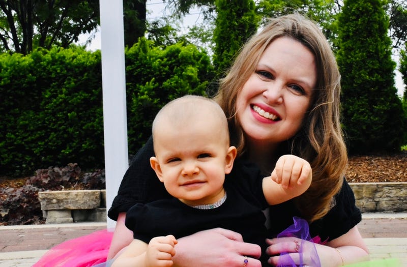 Jenna Brown’s daughter, Sydney, was diagnosed with a neuroblastoma at just 4-months old.