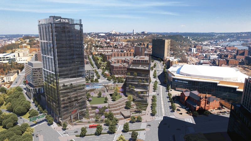 Lower Hill Civic Arena site