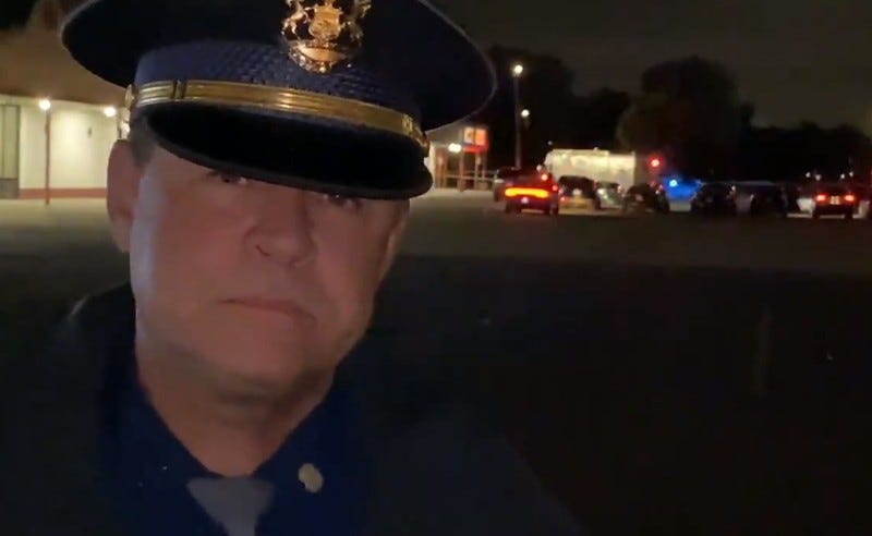 Lt. Mike Shaw with the Michigan State Police, 2nd District provides an update on the trooper that was shot during a narcotics operation