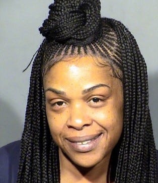 Booking photo of LuJuana Clark