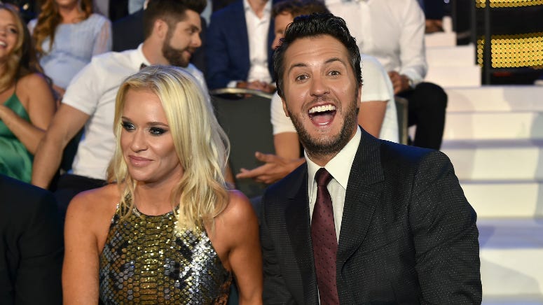 Luke Bryan's Wife Pranks Him in the Shower