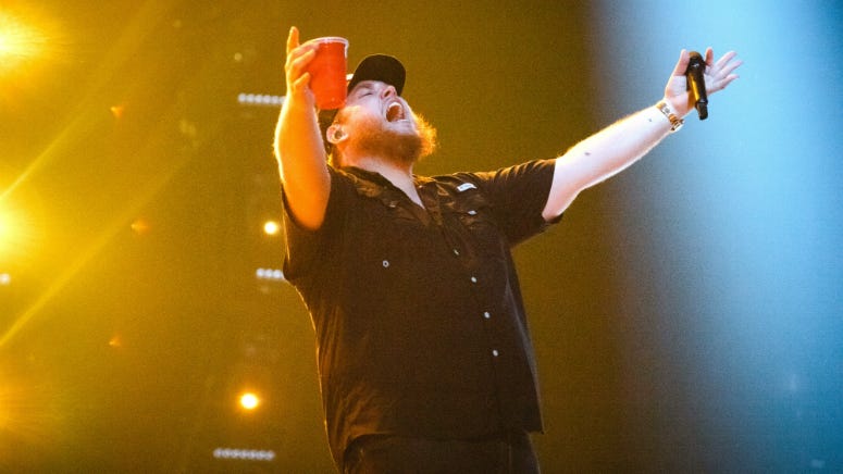 Luke Combs Is Going Vegan for 90 Days After Losing Bet