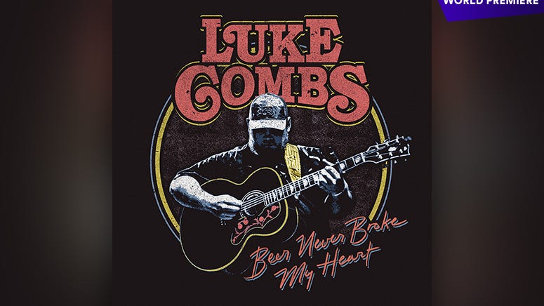 WORLD PREMIERE: Luke Combs Keeps It Real With "Beer Never Broke My Heart"