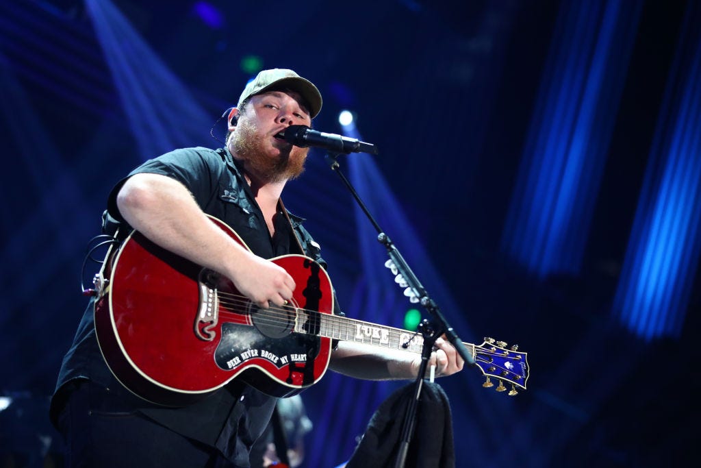 See Luke Combs’ Guitar-Inspired Custom Style of Crocs