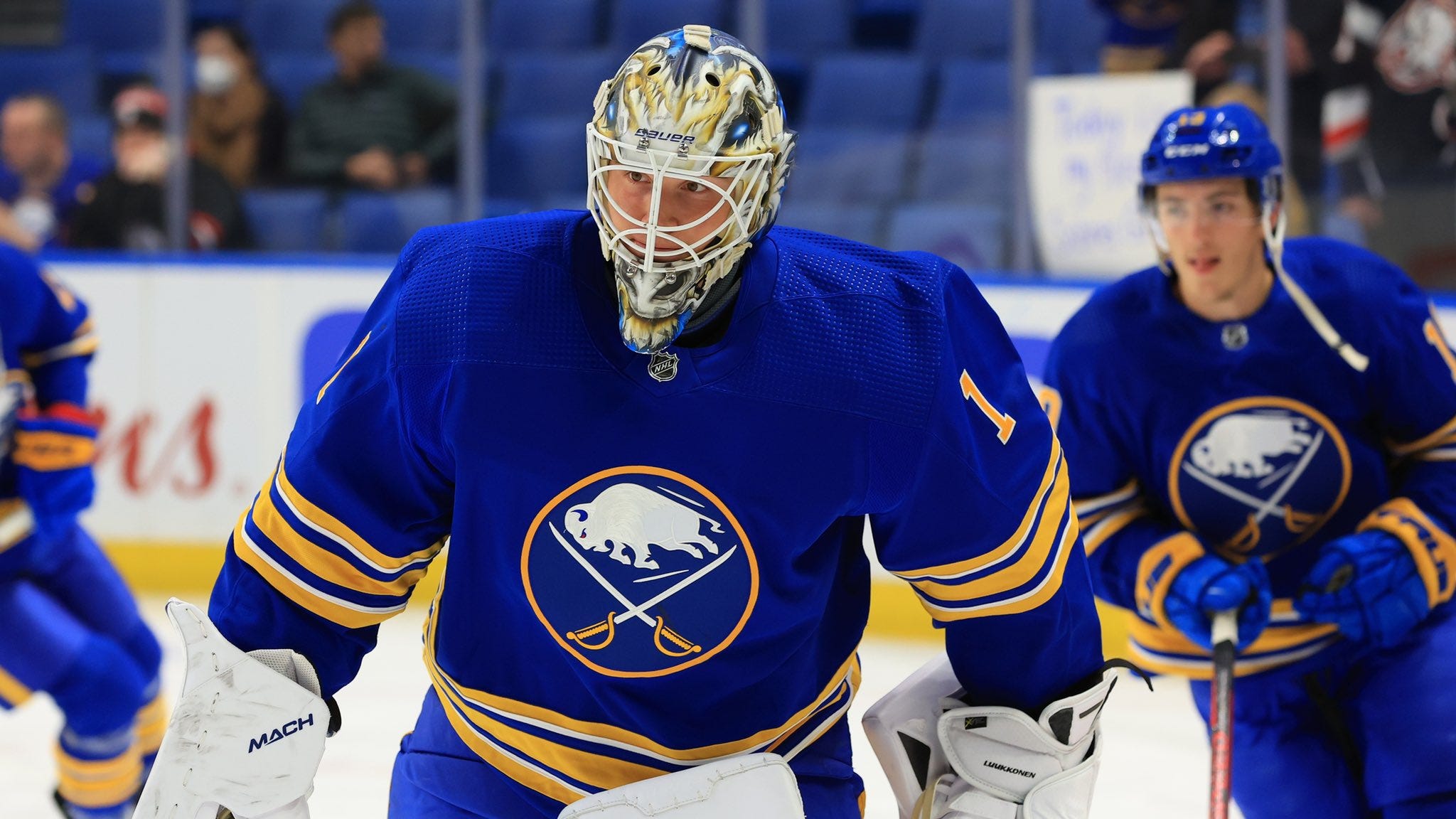 Ukko-Pekka Luukkonen looking forward to getting some NHL games