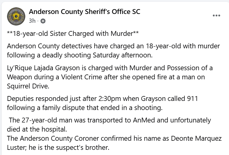 ACSO Facebook Page