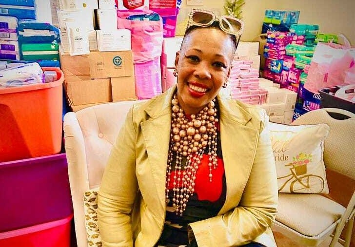Lynette Medley is founder of No More Secrets, which has opened the nation's first hub for menstrual health.