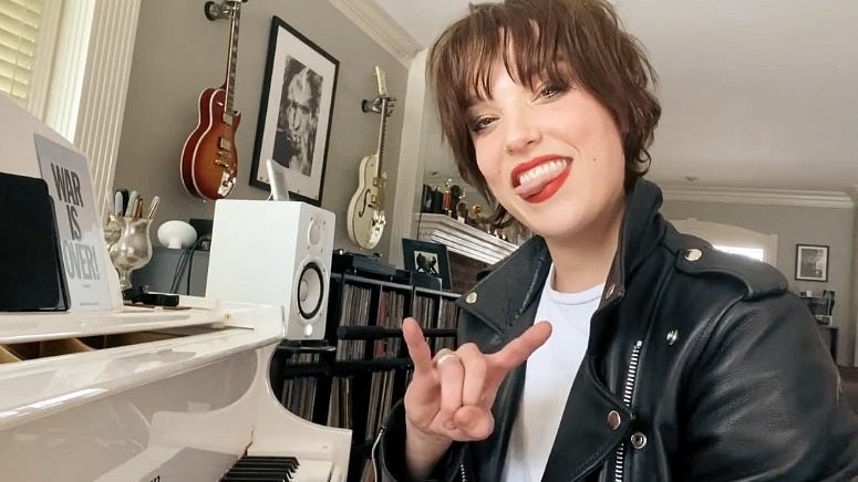 HOME SCHOOLED: Lzzy Hale Writing Another Halestorm Record, Washing Hands at Home