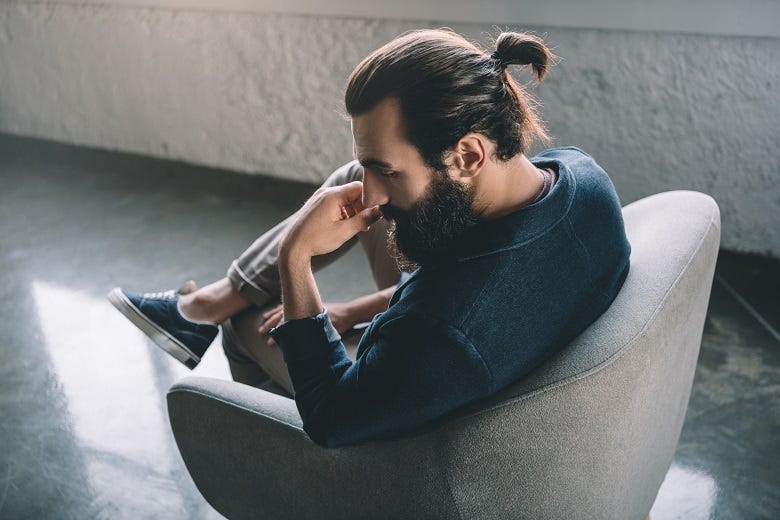 dude with man bun